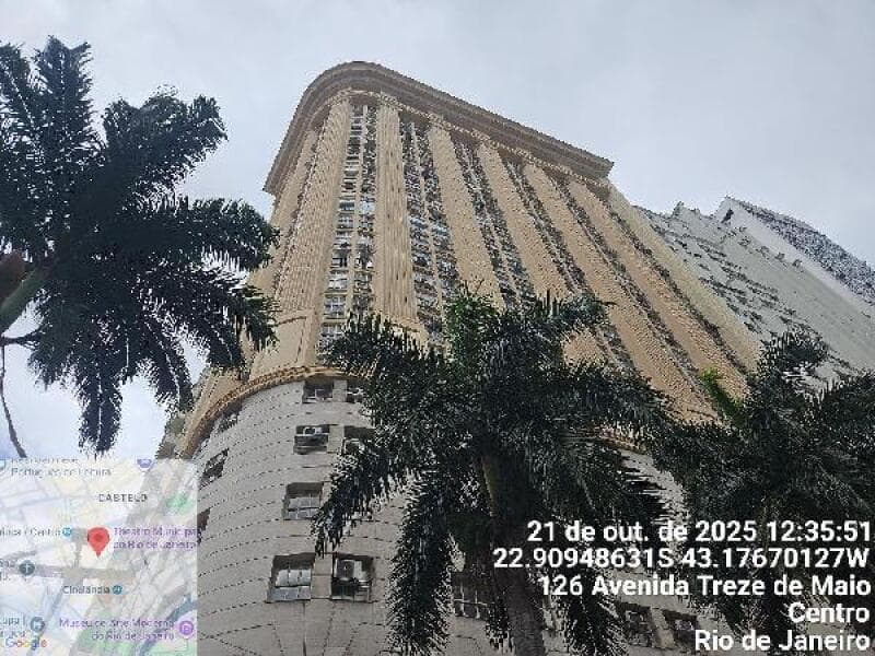 Comercial em leilão em Rio De Janeiro - RJ, bairro Centro — LOTE 277 Sala