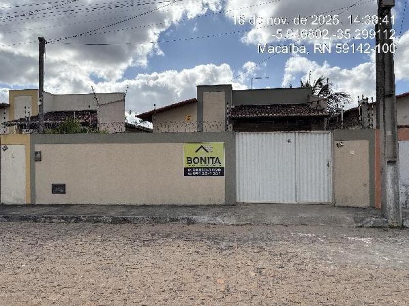 Casa em leilão em Macaíba - RN, bairro Bela Vista — LOTE 347 Casa