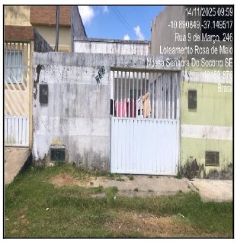 Casa em leilão em Nossa Senhora Do Socorro - SE, bairro Jardim Rosa de Maio — LOTE 406 Casa
