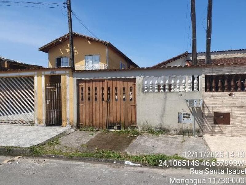 Casa em leilão em Mongaguá - SP, bairro Vila Nossa Senhora de Fatima — LOTE 448 Casa