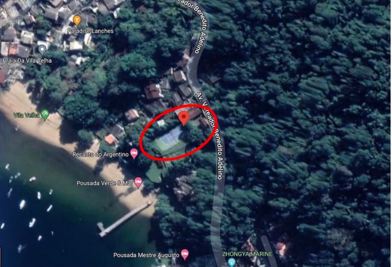 Foto 2 de 3: Casa em leilão em Angra Dos Reis - RJ — LOTE 002 Casa situada à Estrada Vereador Benedito Adelino (Estrada do Contorno), nº 4.639, Vila Velh