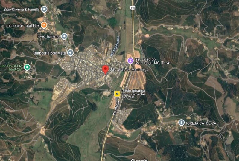 Terreno em leilão em São João Do Manhuaçu - MG — LOTE 001 TERRENO RURAL MEDINDO 19.18.42 HAS SITUADO NO LUGAR DENOMINADO CÓRREGO BOA ESPERANÇA, SÃO J
