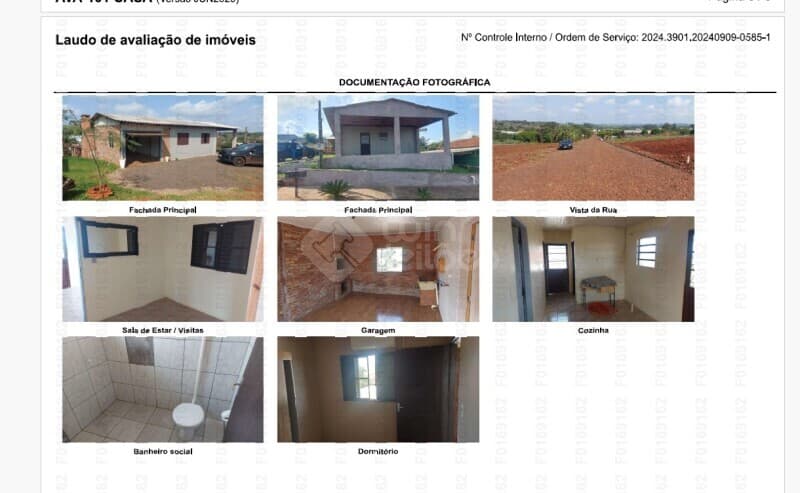 Foto 3 de 3: Casa em leilão em Salvador Das Missões - RS, bairro Centro — LOTE 033 Casa sobre terreno de 322m² - Salvador das Missões, RS