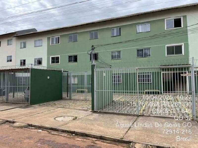 Apartamento em leilão em Águas Lindas De Goiás - GO — LOTE 045 IMOVEL