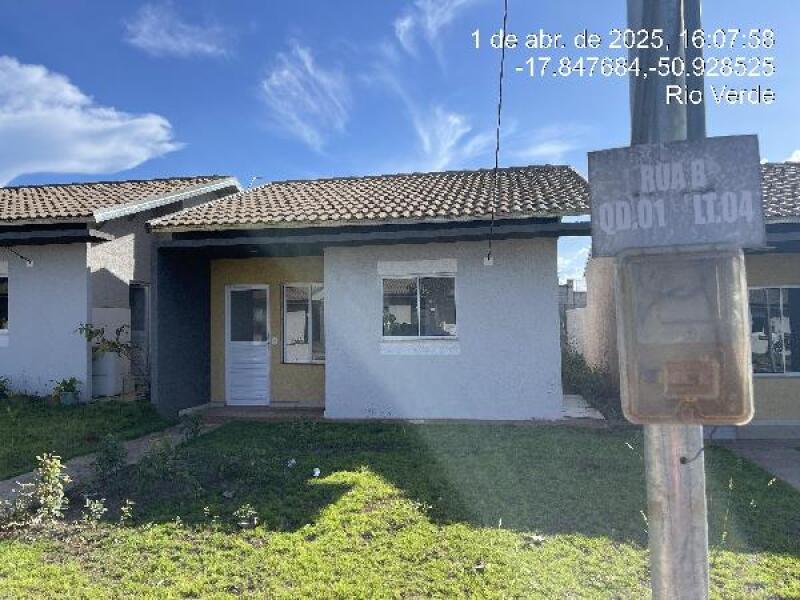 Casa em leilão em Rio Verde - GO — LOTE 095 IMOVEL