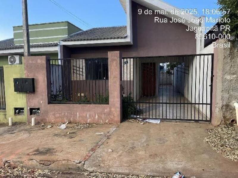 Casa em leilão em Jaguapitã - PR — LOTE 214 IMÓVEL