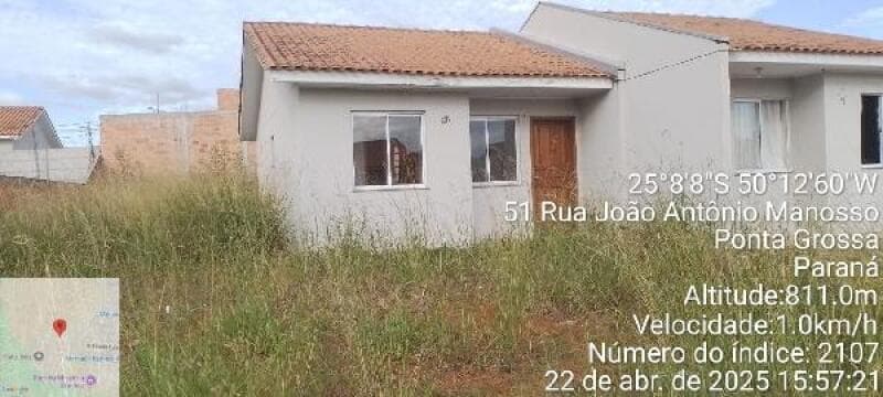 Casa em leilão em Ponta Grossa - PR — LOTE 196 IMOVEL