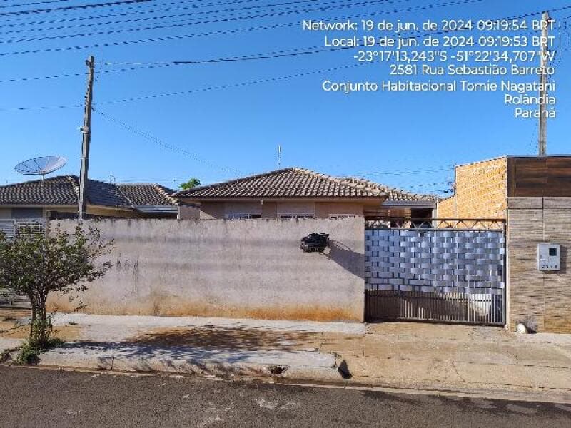 Casa em leilão em Rolândia - PR — LOTE 224 IMÓVEL