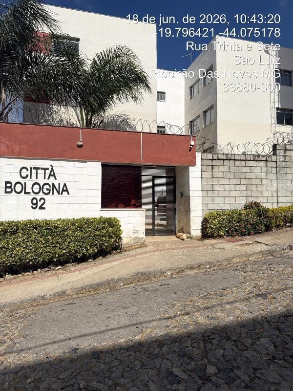 Apartamento em leilão em Ribeirão Das Neves - MG, bairro São Luiz — LOTE 141 IMOVEL