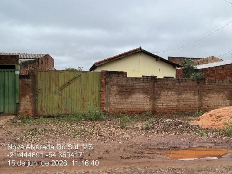 Casa em leilão em Nova Alvorada Do Sul - MS, bairro Centro — LOTE 160 IMOVEL