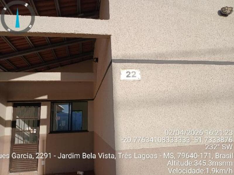 Casa em leilão em Três Lagoas - MS, bairro Jardim Progresso — LOTE 162 IMOVEL