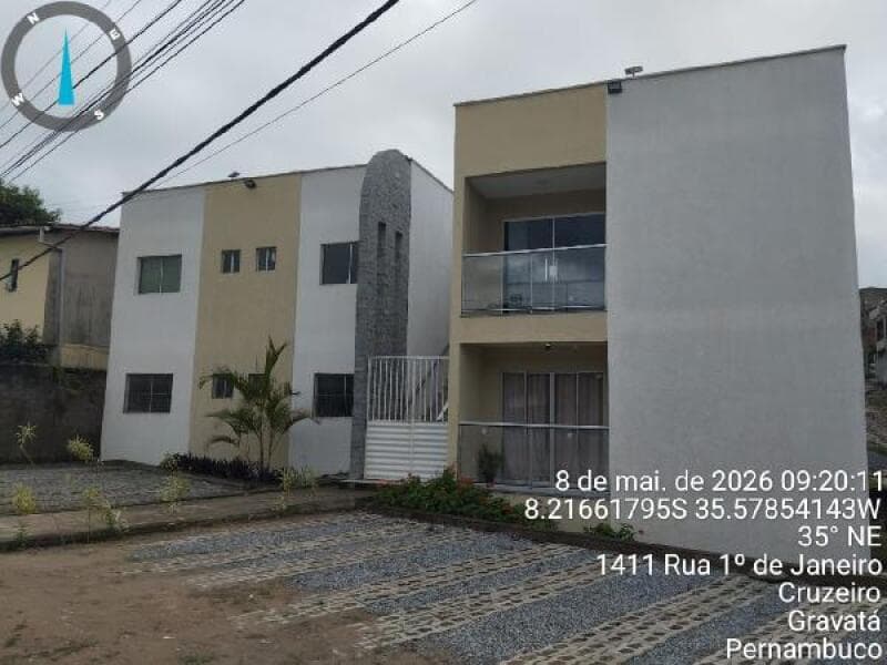 Apartamento em leilão em Gravatá - PE, bairro Cruzeiro — LOTE 202 IMOVEL