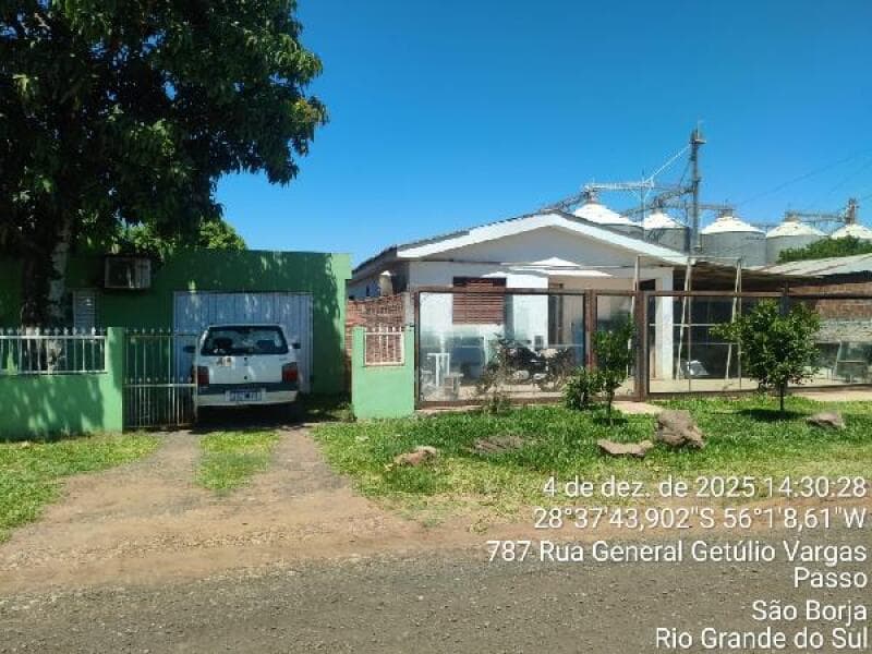 Casa em leilão em São Borja - RS, bairro Passo de São Borja — LOTE 404 IMOVEL