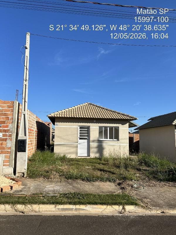 Casa em leilão em Matão - SP, bairro Vila Florida — LOTE 495 IMOVEL