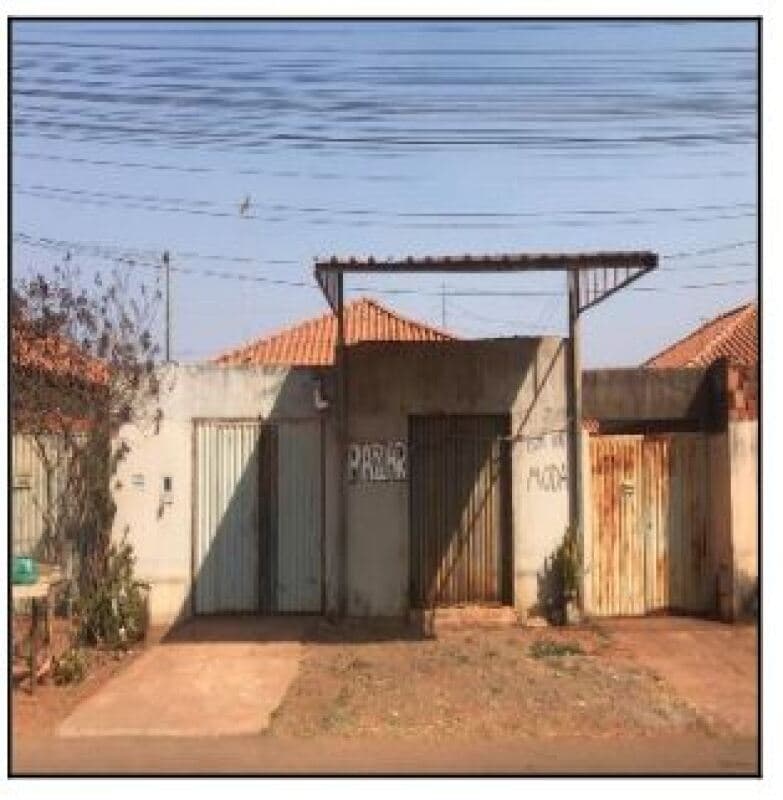 Casa em leilão em Planaltina - GO — LOTE 125 Casa