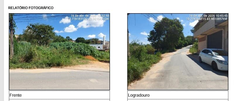 Terreno em leilão em Vespasiano - MG, bairro Nova Pampulha — LOTE 158 Terreno - NOVA PAMPULHA - VESPASIANO/MG