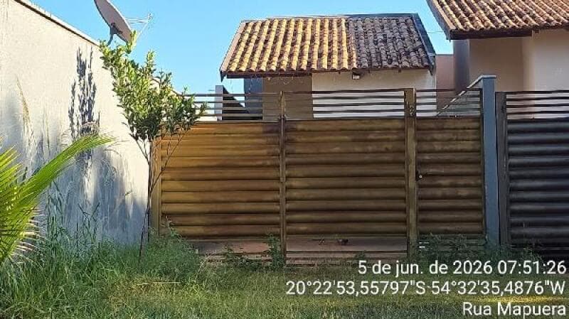 Casa em leilão em Campo Grande - MS, bairro Jardim Columbia — LOTE 164 RESIDENCIAL Q.94 - L.21