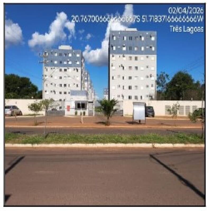 Apartamento em leilão em Três Lagoas - MS — LOTE 177 COND VILLAS DE CORDOBA