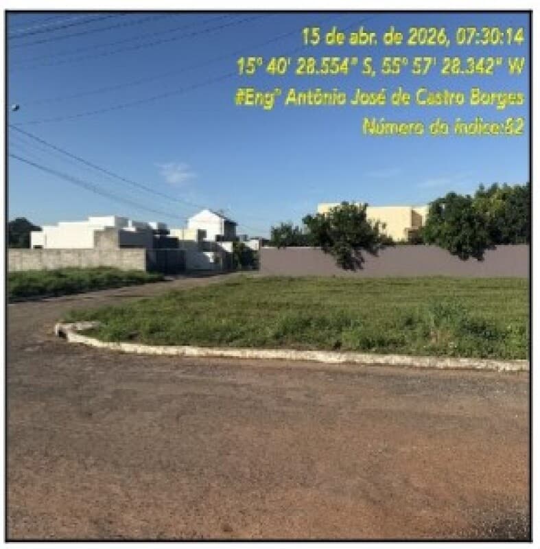 Terreno em leilão em Cuiabá - MT, bairro Altos do Coxipo — LOTE 184 LOTEAMENTO CHACARA SAO JOSE