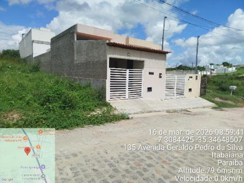 Casa em leilão em Itabaiana - PB, bairro Dos Estados — LOTE 205 Casa - DOS ESTADOS - ITABAIANA/PB