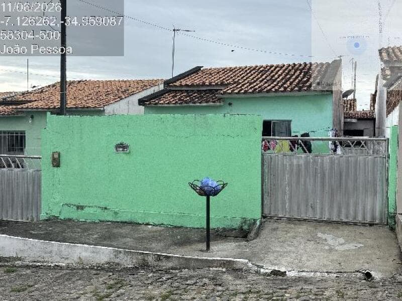 Casa em leilão em Santa Rita - PB, bairro Distrito de Varzea Nova — LOTE 212 Casa - DISTRITO DE VARZEA NOVA - SANTA RITA/PB