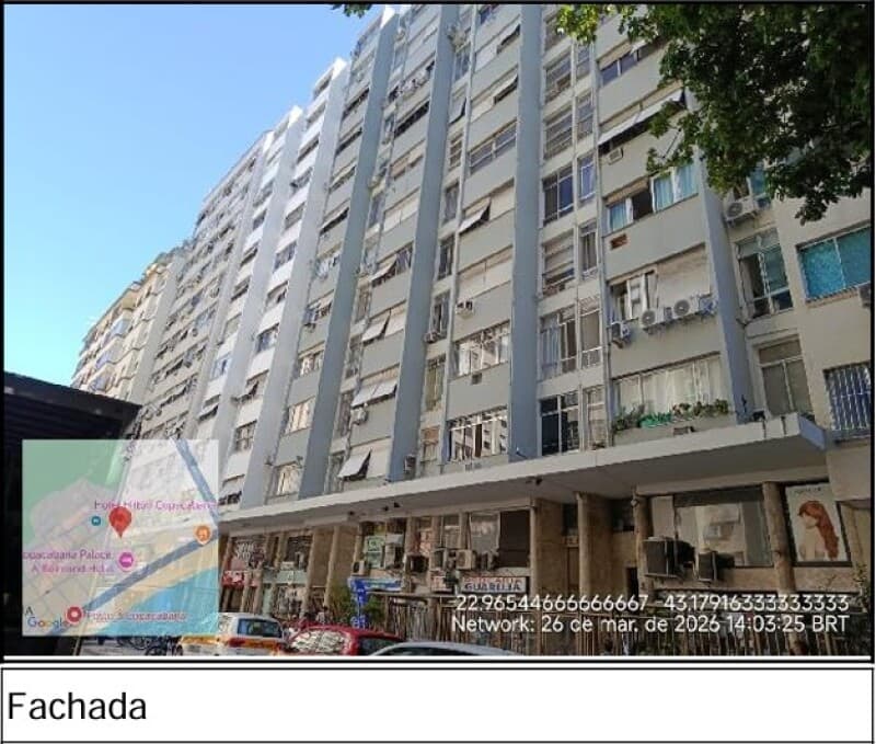 Apartamento em leilão em Rio De Janeiro - RJ, bairro Copacabana — LOTE 332 CONDOMINIO DO EDIFICIO OMER