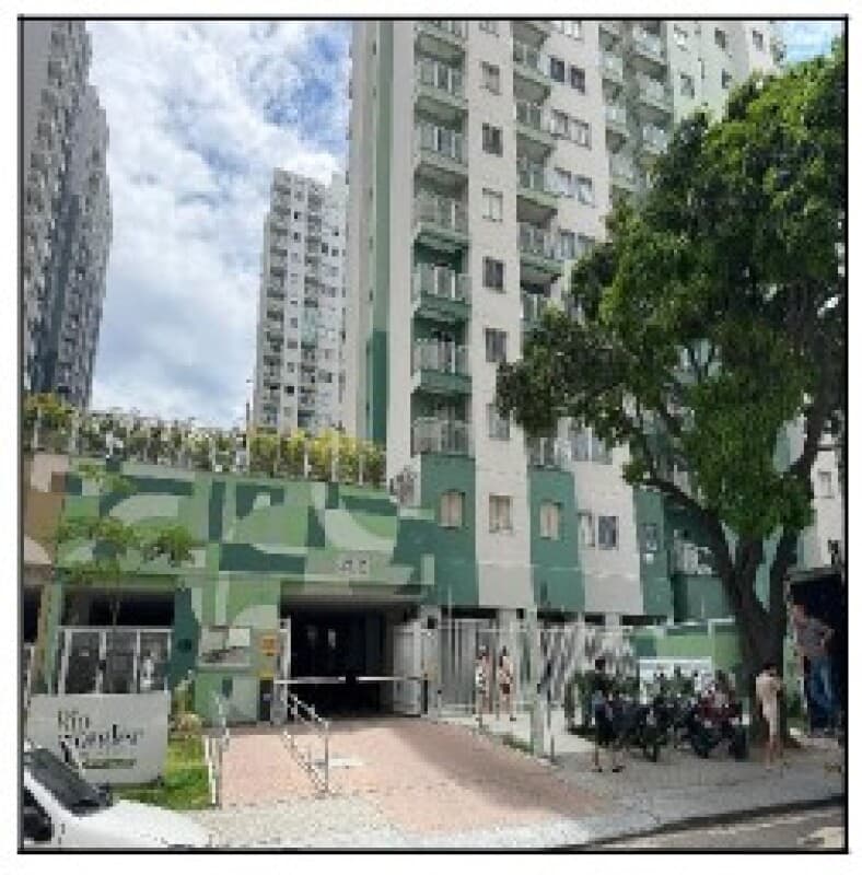 Apartamento em leilão em Rio De Janeiro - RJ, bairro Santo Cristo — LOTE 371 COND ED RES CURY RIO WONDER