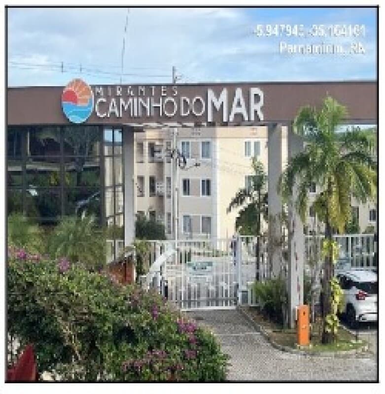 Apartamento em leilão em Parnamirim - RN, bairro Pium — LOTE 417 CONDOMINIO RESIDENCIAL MIRANTES CAMINHO DO MAR