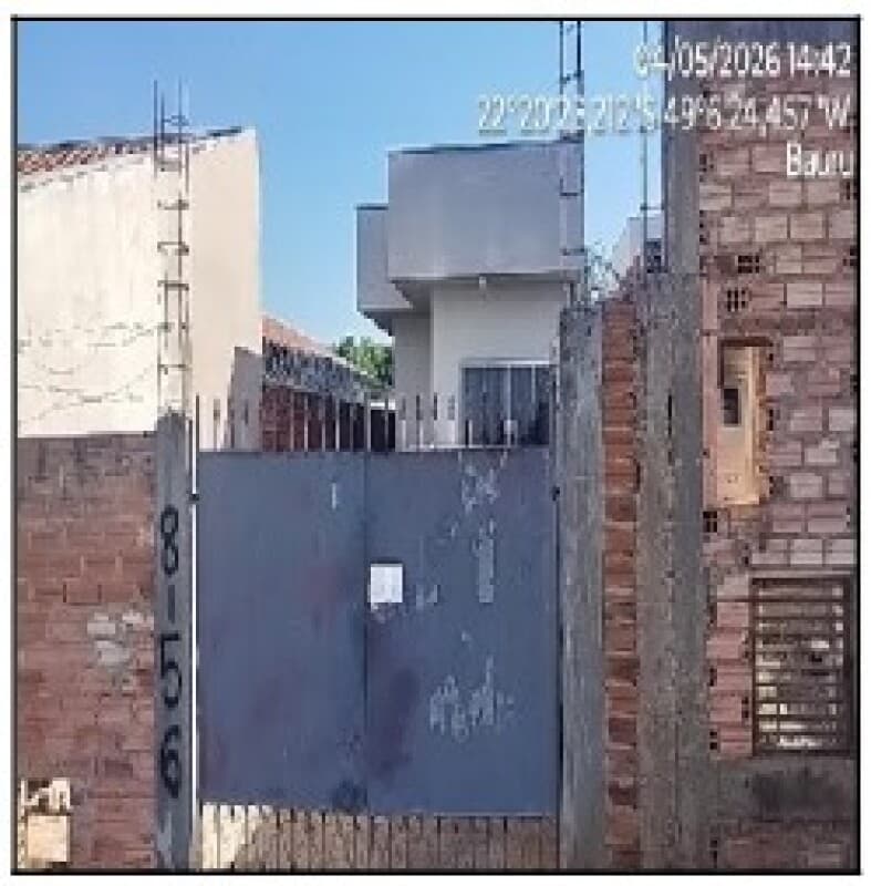 Casa em leilão em Bauru - SP, bairro Parque Granja Cecilia A — LOTE 483 RESIDENCIAL JARDIM JUSSARA