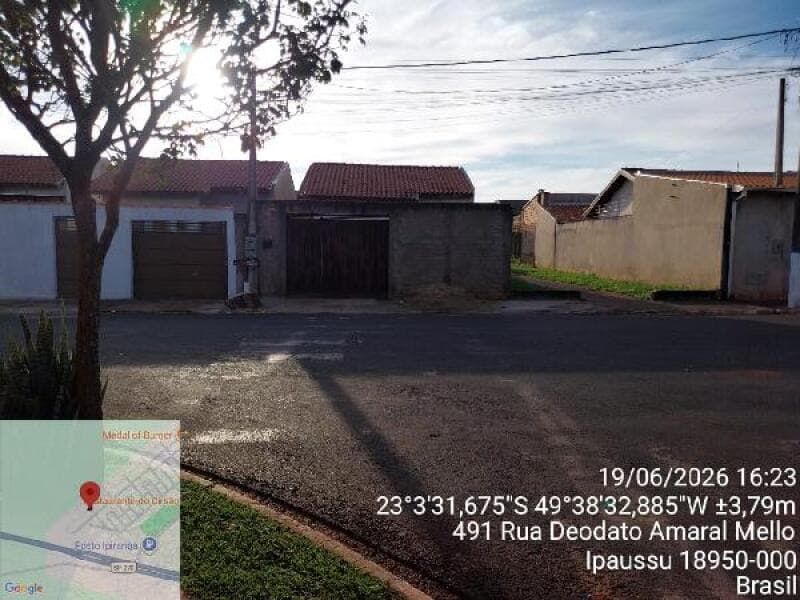 Casa em leilão em Ipaussu - SP, bairro Andorinhas — LOTE 498 RESIDENCIAL ANDORINHAS