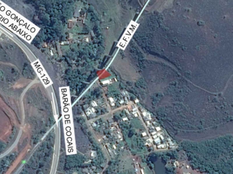 Terreno em leilão em Barão De Cocais - MG — LOTE 002 Lote 01 e 02 em Barão de Cocais/MG