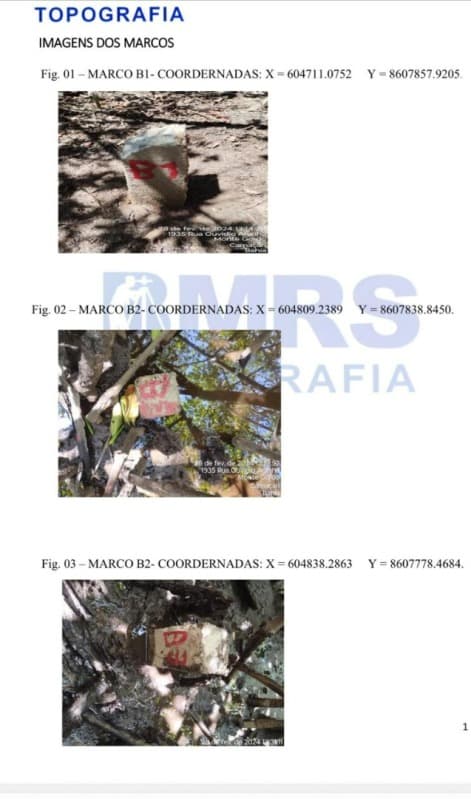 Foto 3 de 8: Terreno em leilão em Camaçari - BA, bairro Itacimirim (Monte Gordo) — LOTE 001 ÁREA EM LEILÃO – ITACIMIRIM (MONTE GORDO), COM 10.396,14 M² EM CAMAÇARI/BA