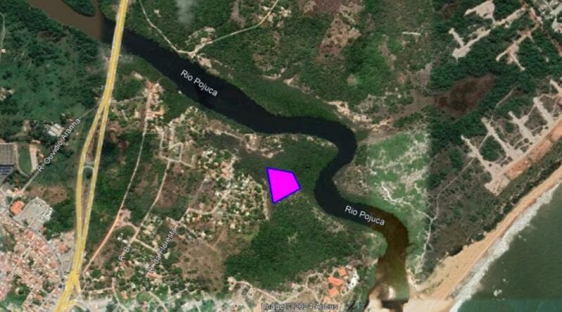 Foto 8 de 8: Terreno em leilão em Camaçari - BA, bairro Itacimirim (Monte Gordo) — LOTE 001 ÁREA EM LEILÃO – ITACIMIRIM (MONTE GORDO), COM 10.396,14 M² EM CAMAÇARI/BA