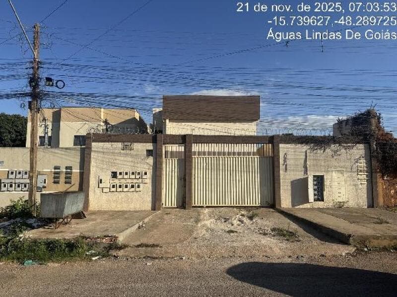 Apartamento em leilão em Águas Lindas De Goiás - GO, bairro Parque da barragem setor 01 — LOTE 066 Apartamento
