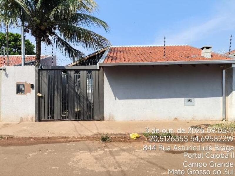 Casa em leilão em Campo Grande - MS, bairro Caibá — LOTE 174 Casa