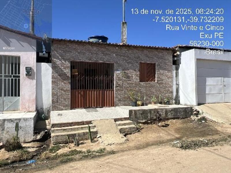 Casa em leilão em Exu - PE — LOTE 212 Casa