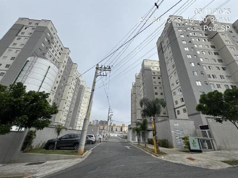 Apartamento em leilão em Poá - SP, bairro Reserva Botanica — LOTE 512 Apartamento