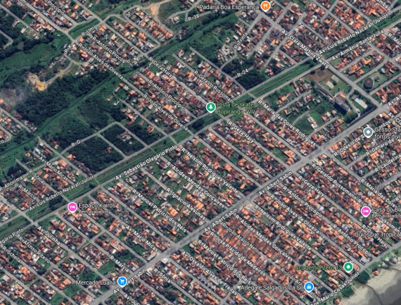 Terreno em leilão em Itanhaém - SP, bairro Jamaica (praia) — LOTE 001 TERRENO COM 268,25 m² COM CASA NO BALNEÁRIO PARANAPUAN EM ITANHAÉM/SP