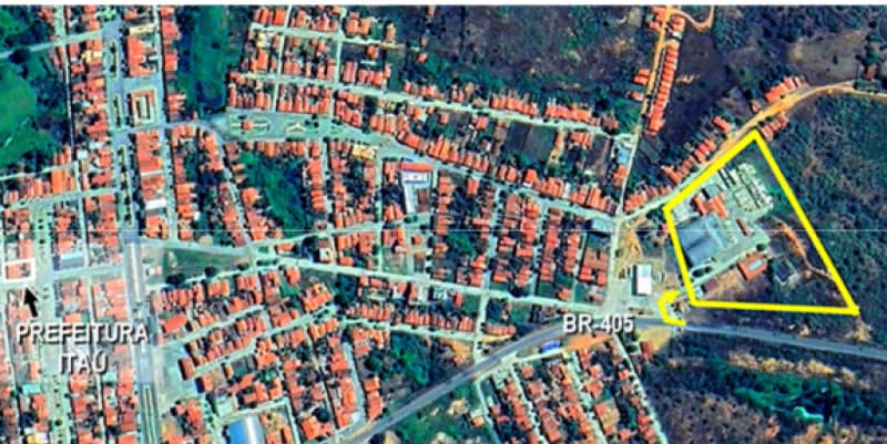 Foto 2 de 14: Terreno em leilão em Itaú - RN, bairro Lagoa Seca — LOTE 001 Usina inativa de bens de consumo não durável, com área total aproximada de três hectares in