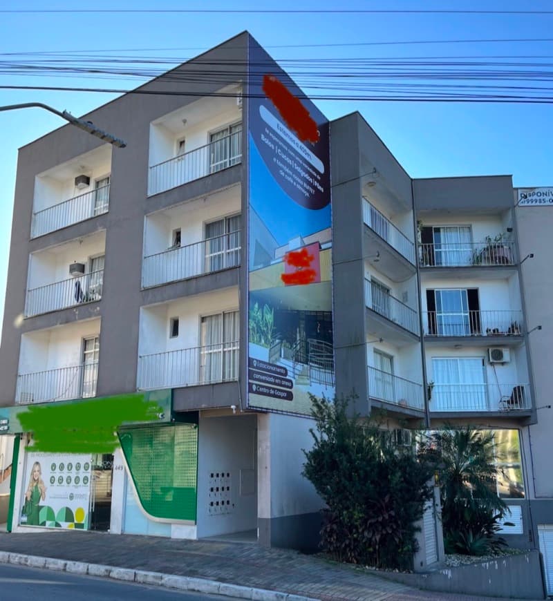 Apartamento em leilão em Gaspar - SC, bairro Centro — LOTE 002 Apartamento n. 101 do Edifício Boaventura, com 105,73m2 (incluído espaço de estacionamento)