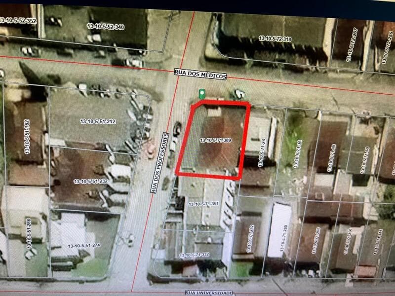 Foto 5 de 5: Terreno em leilão em Joinville - SC, bairro Boehmerwald — LOTE 001 IMÓVEL DE ESQUINA EM JOINVILLE/SC, BAIRRO BOEHMERWALD