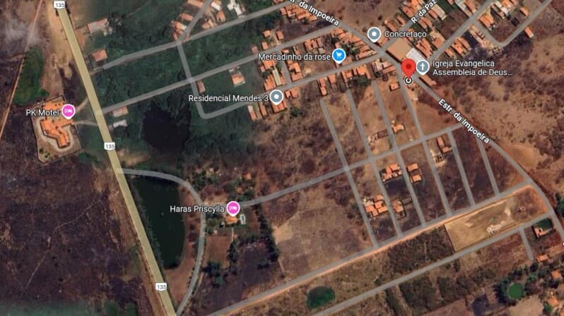Foto 3 de 4: Terreno em leilão em Presidente Dutra - MA — LOTE 001 Um terreno localizado na Rua Caneleiro, n° 02, Quadra 08, Loteamento Natureza, Presidente D