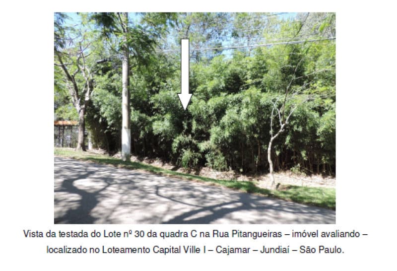 Foto 11 de 17: Terreno em leilão em Jundiaí - SP — LOTE 001 Imóvel em Cajamar/SP