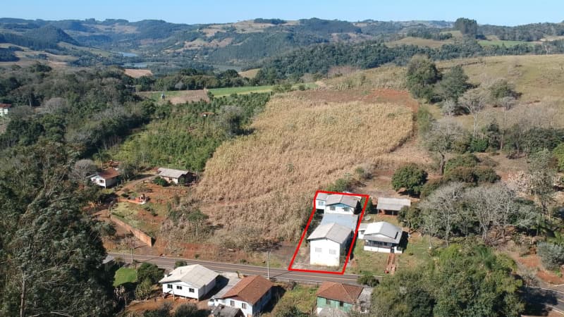 Terreno em leilão em Marcelino Ramos - RS, bairro Centro — LOTE 569 PARTE DA CHÁCARA Nº 08, da Linha e Secção Represa, perímetro urbano, com área superficial d