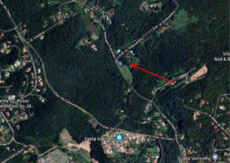 Foto 8 de 10: Terreno em leilão em Embu Das Artes - SP, bairro Ressaca — LOTE 001 Propriedade com área de 67.000,00m² no Embu das Artes/SP
