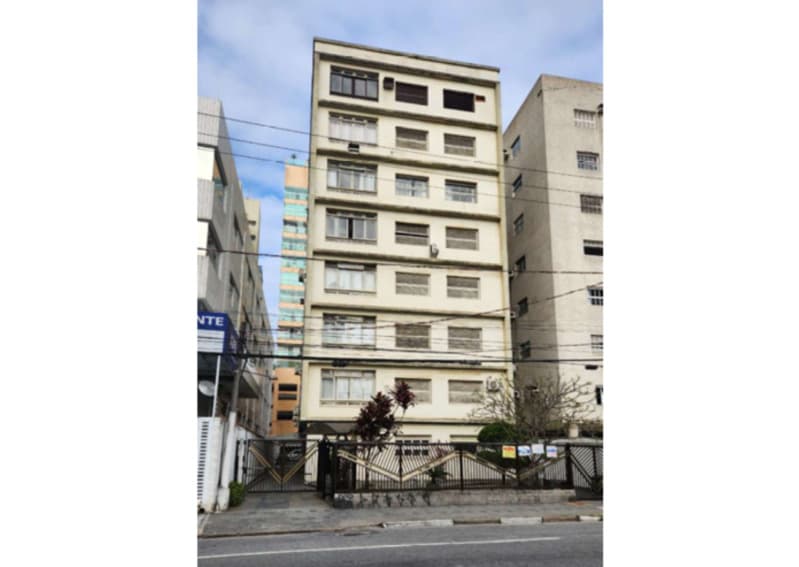 Apartamento em leilão em São Vicente - SP, bairro Boa Vista — LOTE 001 Apartamento de 73,99 m² no Ed. Ipuã em São Vicente/SP