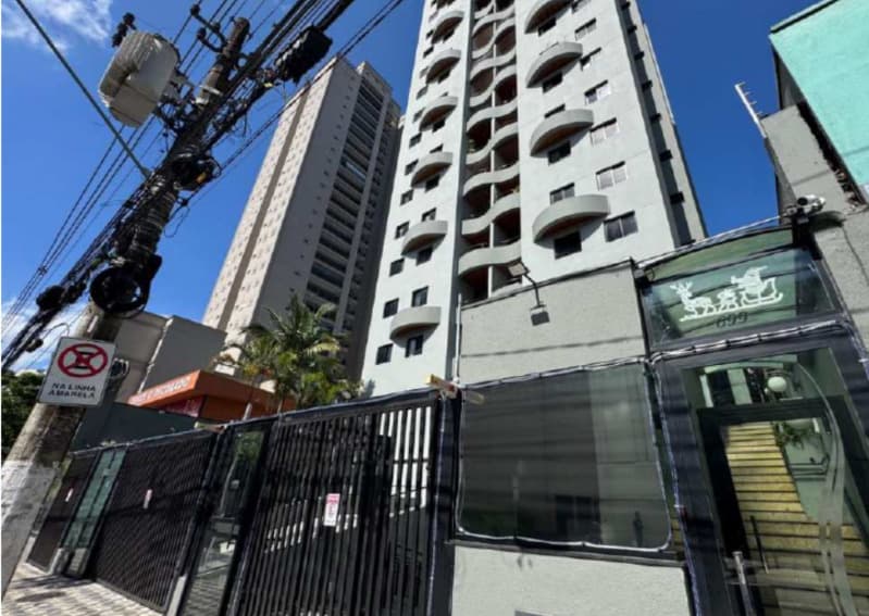 Foto 1 de 14: Apartamento em leilão em Diadema - SP, bairro Centro — LOTE 001 Apartamento de 96m² com vaga de garagem no Ed. Hermínia em Diadema/SP