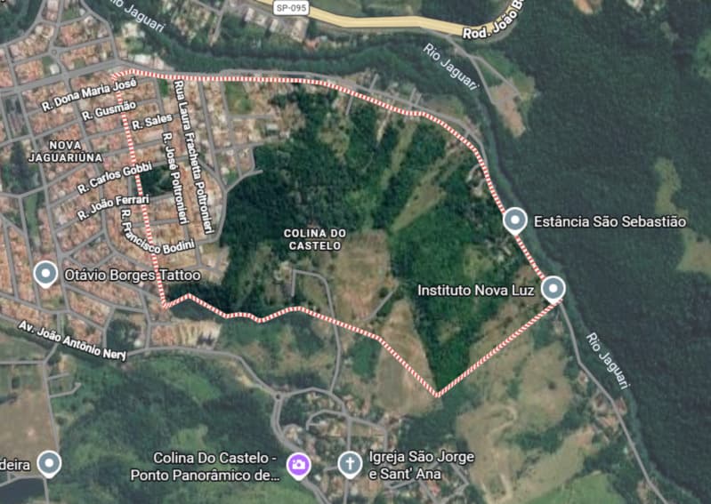 Terreno em leilão em Porto Feliz - SP, bairro Faxinal — LOTE 001 Terreno de 1.997,01m² em Porto Feliz/SP