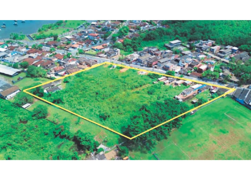 Terreno em leilão em Bertioga - SP, bairro Jardim Valeiros — LOTE 001 Terreno de 13.000m² em Bertioga/SP