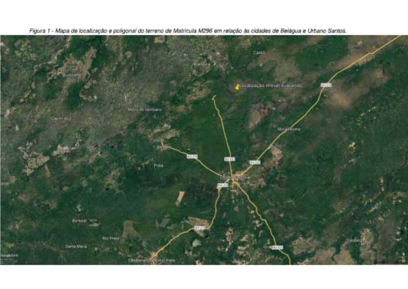 Foto 5 de 5: Area Rural em leilão em Belágua - MA — LOTE 004 Uma Gleba de Terras com 1.888,52ha em Belágua/MA